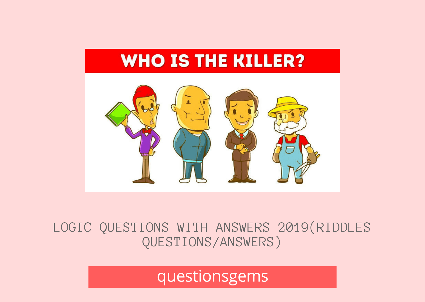 Logic Questions With Answers 2019