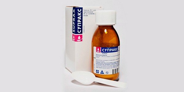 «Супракс» – антибиотик из группы цефалоспоринов