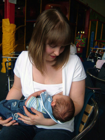 Newborn breastfeeding