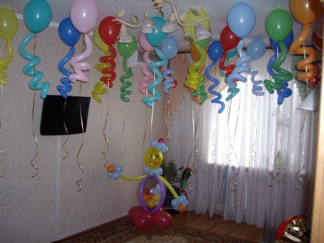 Как украсить комнату на день рождения своему ребенку