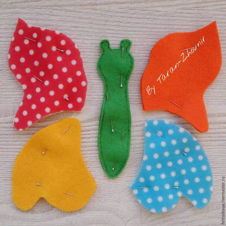 Мастер-класс: шьем развивающую игрушку «Паззл-бабочка» для малышей, фото № 5