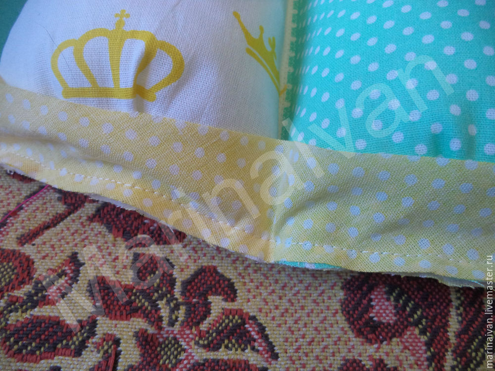Шьем бортики-подушки для детской кроватки. Часть 2, фото № 24