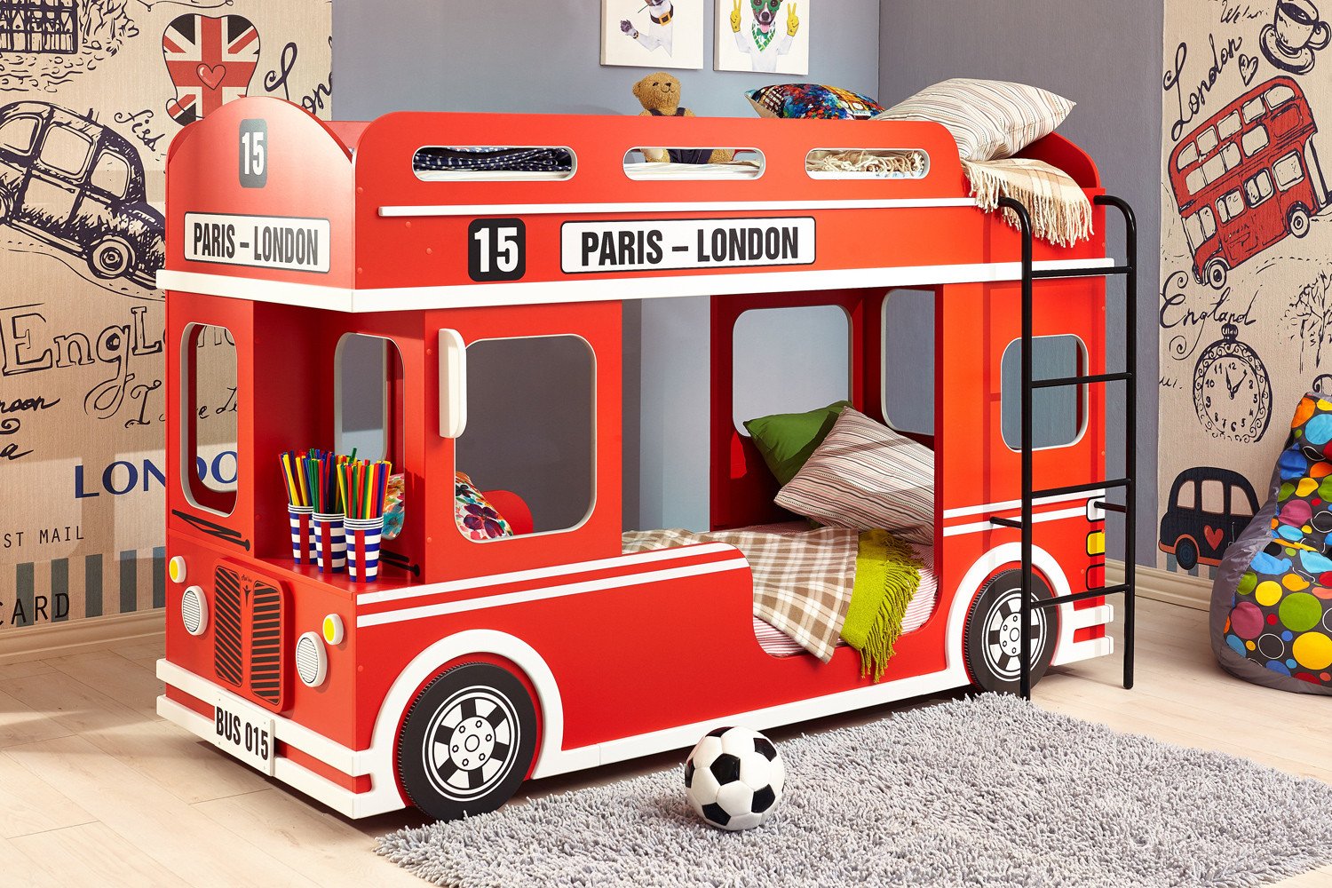 детский домик автобус