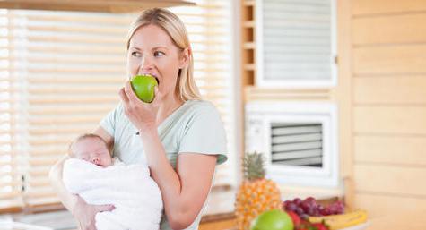 питание кормящей матери в первые месяцы жизни ребенка