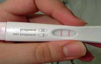результат теста при внематочной беременности