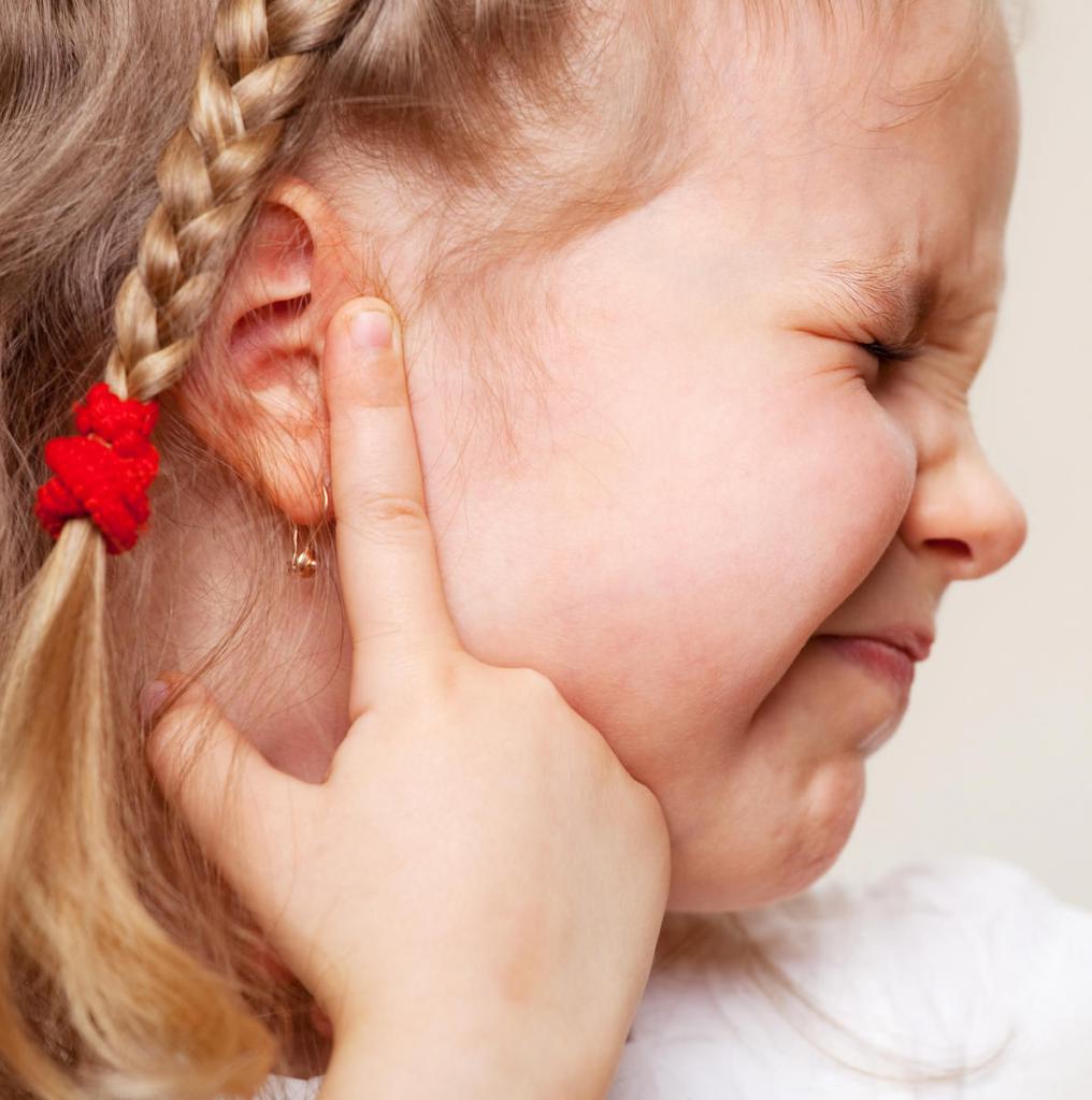воспаление уха у ребенка