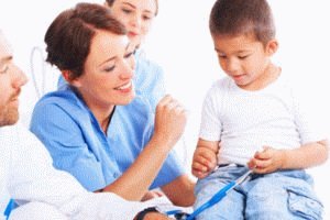 Ребёнок на приёме у врача