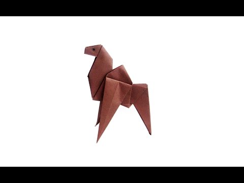 Верблюд оригами. juravliki.ru