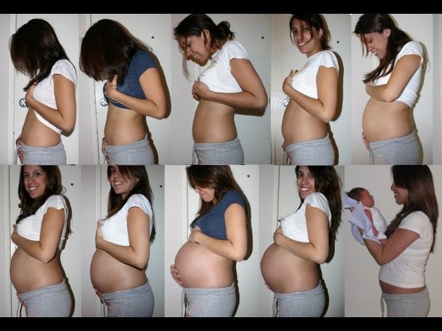 Живот на всех месяцах беременности фото