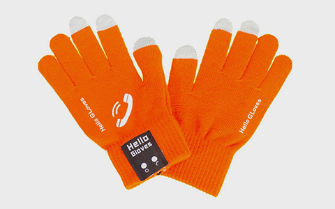 Сенсорные перчатки с блютус-модулем Hello Gloves 
