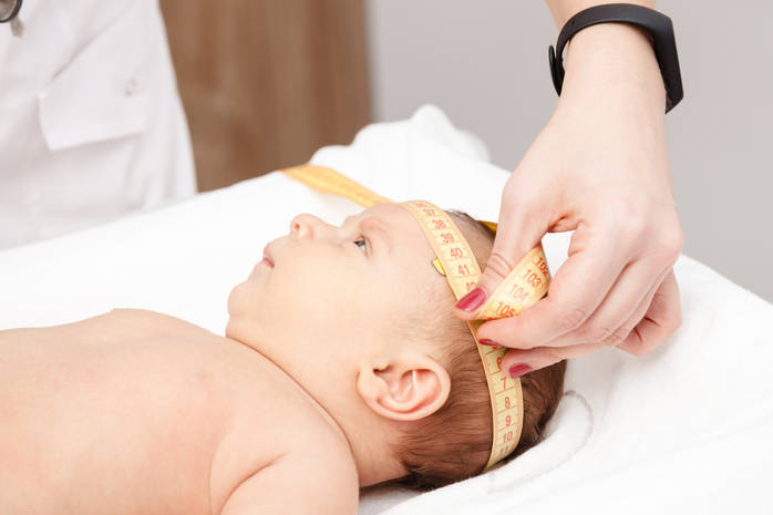 Зачем и как измерять окружность головы новорожденного: значения нормы и патологии