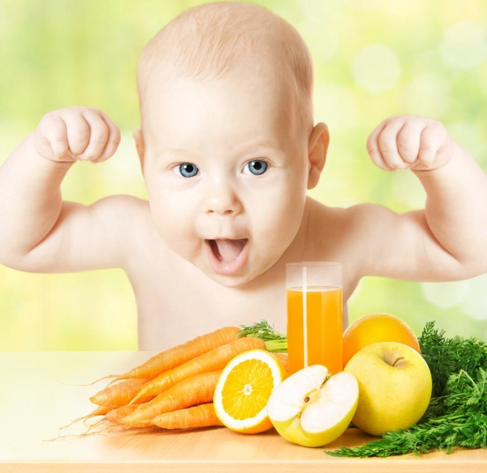 Обязательное условие здоровья малыша – полезное меню