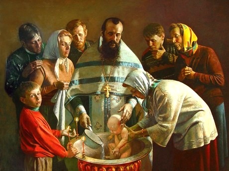 Обязанности крестных родителей при крещении