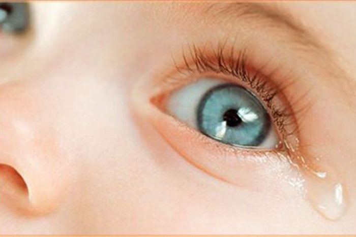 Здоровые глазки ребенка