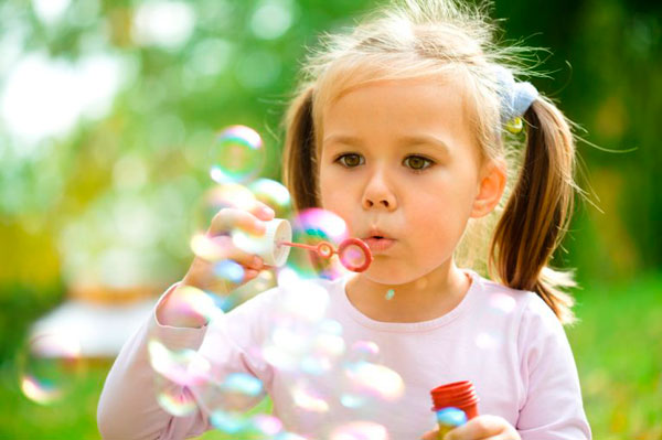 мыльные пузыри для развития речевого дыхания у детей