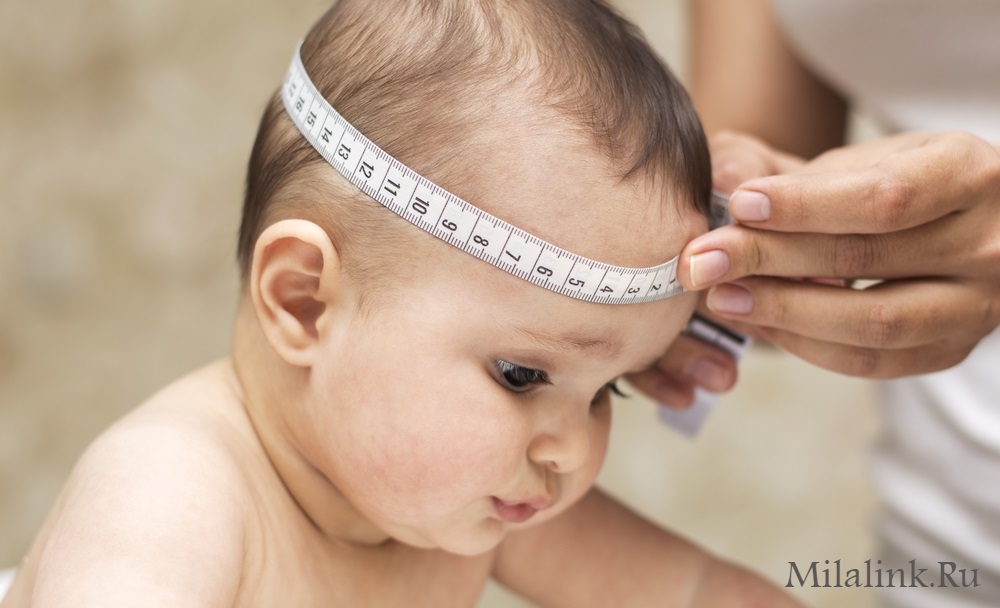 Размеры головы ребенка по месяцам: нормы и отклонения