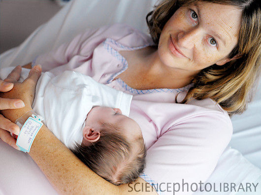 фото новорожденного с мамой