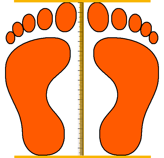 kid foot measure