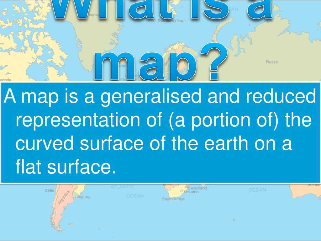 What is a map.