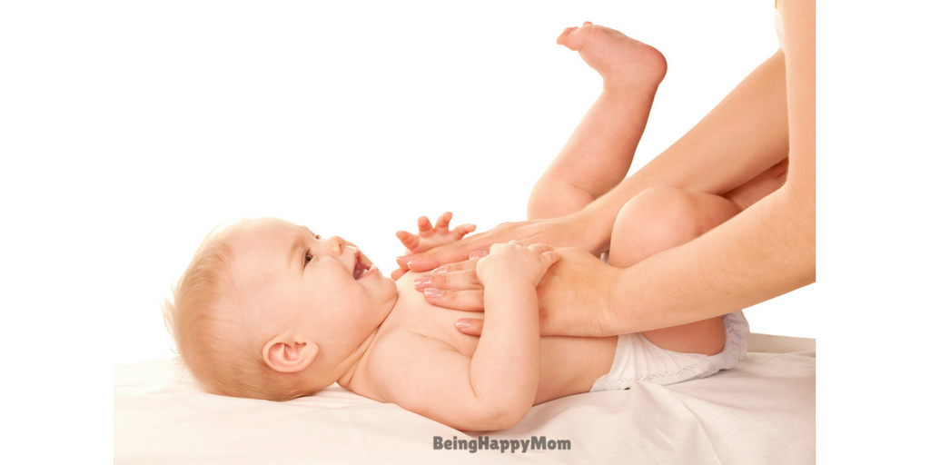 baby massage in constipation