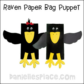 blackbird puppet www.daniellesplace.com
