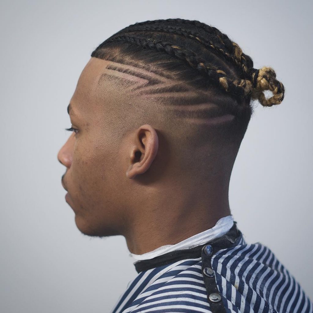 braids for men with hair design