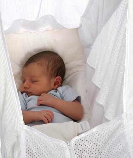 как нужно укладывать новорожденного спать