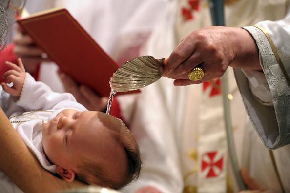 обряд крещения ребёнка правила